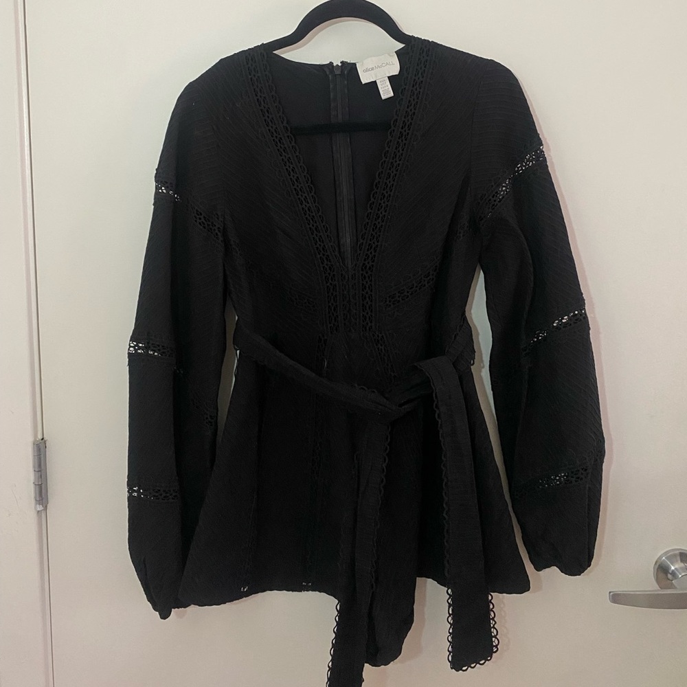 Black Alice Mccall Jumpsuit